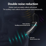 180 Degree Rotating Bluetooth 5.0 Wireless Earphones with Noise Cancellation and Mic - 45-Degree Angle