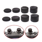 8-piece Silicone Joystick Cap Set for Ps5 / Ps4 - Black - Side View