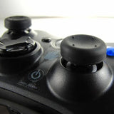 8-piece Silicone Joystick Cap Set for Ps5 / Ps4 - Black - Close-Up Angle