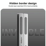 Lenovo Thinkplus Laptop Stand - Silver - Side View
