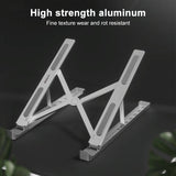 Lenovo Thinkplus Laptop Stand - Silver - Low Angle