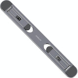 Foldable Laptop Stand with Fan and Heater - Portable and Adjustable - Silver - Side View
