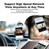 Wireless Smart Doorbell With Two-Way Intercom & Night Vision - Battery Powered - Black - Extra Image