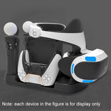 Multifunctional Ps5 / Move / Vr Charging Stand - White - Close-Up Angle