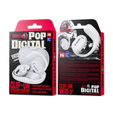 Wireless Bluetooth Earphone - Wk Va15 Air Conduction - Ear Hanging - Black - Close-Up Angle