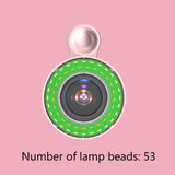 Selfie Light Macro Lens for Mobile Beauty Makeup - Pink - 45-Degree Angle