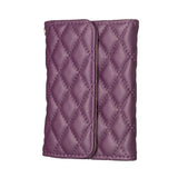 Horizontal Card Bag For Mobile Phones Sticker - Dark Purple