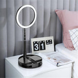 Professional Collapsible Led Ring Light for Mobile Phones - Side View