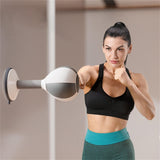Adjustable 2-In-1 Sit-Up Boxing Ball Stand With Punching Bag - Gray / White - Extra Image