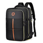 Large Capacity Travel Shoulder Bag For Students - Black