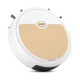 3-in-1 Intelligent Usb Home Sweeping Machine - Fast Charging - Black - Front View