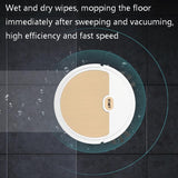 3-in-1 Intelligent Usb Home Sweeping Machine - Fast Charging - Black - 45-Degree Angle
