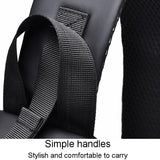 Versatile Crossbody Chest Bag For Casual Or Sports Use - Black