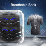 Black Multifunctional Anti-theft Laptop Backpack with Usb Charging Hole