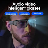 Wireless Anti-blue Light Smart Glasses for Cycling and Sports - 45-Degree Angle