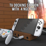 Universal Charging Dock For Nintendo Switch - Multi-Functional - Rear View