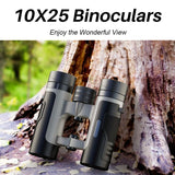 25x Binoculars for Bird-watching Hunting and Hiking - Bak4 Prism - Side View