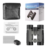 25x Binoculars for Bird-watching Hunting and Hiking - Bak4 Prism - Low Angle