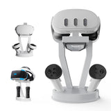 Desktop Organizer for Meta Quest 3 / 2 Vr Glasses with Handle Holder - Side View