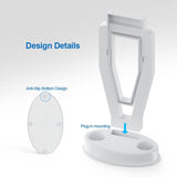 Desktop Organizer for Meta Quest 3 / 2 Vr Glasses with Handle Holder - Rear View