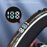 Universal Bluetooth Earphone - Single-ear Rotating Black / White - Extra Image