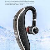 Universal Bluetooth Earphone - Single-ear Rotating Black / White - Extra Image