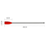 Improve Golf Swing with Wedge Trainer - Red - Top-Down View