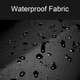 Waterproof Chest Bag Usb Port Lightweight Outdoor Shoulder Messenger Bag - Top-Down View