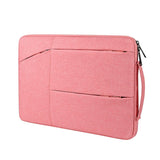 13.3 Inch Waterproof Laptop Handbag with Shock-absorbing Capacity - Grey - Front View