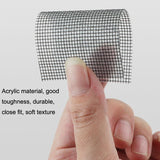 Anti-mosquito Window Screen Curtain - Repair Subsidy - Gray - Top-Down View