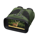 3 Ips Screen Digital Night Vision Binoculars with 3 Display - Black - Front View