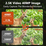 3 Ips Screen Digital Night Vision Binoculars with 3 Display - Black - Close-Up Angle