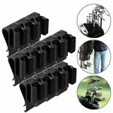 14-piece Golf Putter Clip Set for Outdoor use in Black - Side View
