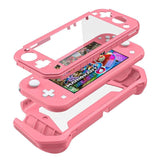 Protective Tpu Shell for Nintendo Switch Lite - Pink - 45-Degree Angle