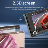 7 Inch Android Navigation For Toyota Corolla - Bluetooth Fm 1 + 32G - Top-Down View