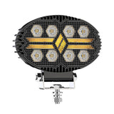 5.5 Inch Elliptical Hybrid Car Work Light - Front View