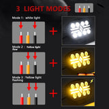 5.5 Inch Elliptical Hybrid Car Work Light - Low Angle