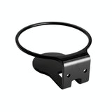 Wall-mounted Metal Bracket for Sonos Roam Smart Speaker - Black - Low Angle