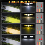 6 Inch Arrow Monocular Spotlight Black - Close-Up Angle