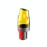 Universal Vacuum Suction Tip Adapter for Dyson Vacs - Yellow - Front View