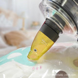 Universal Vacuum Suction Tip Adapter for Dyson Vacs - Yellow - Low Angle