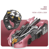Electric Remote Control Wall Climbing Car for Kids - Mini Toy - Red Charge Handle Rc Edition - Extra Image