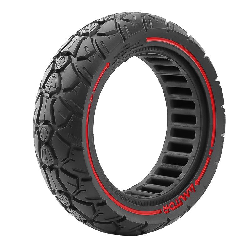 Electric Scooter Tire - 10X3 53.5 Card 255X80 & 80 / 65-6.5 Universal Off-Road Red