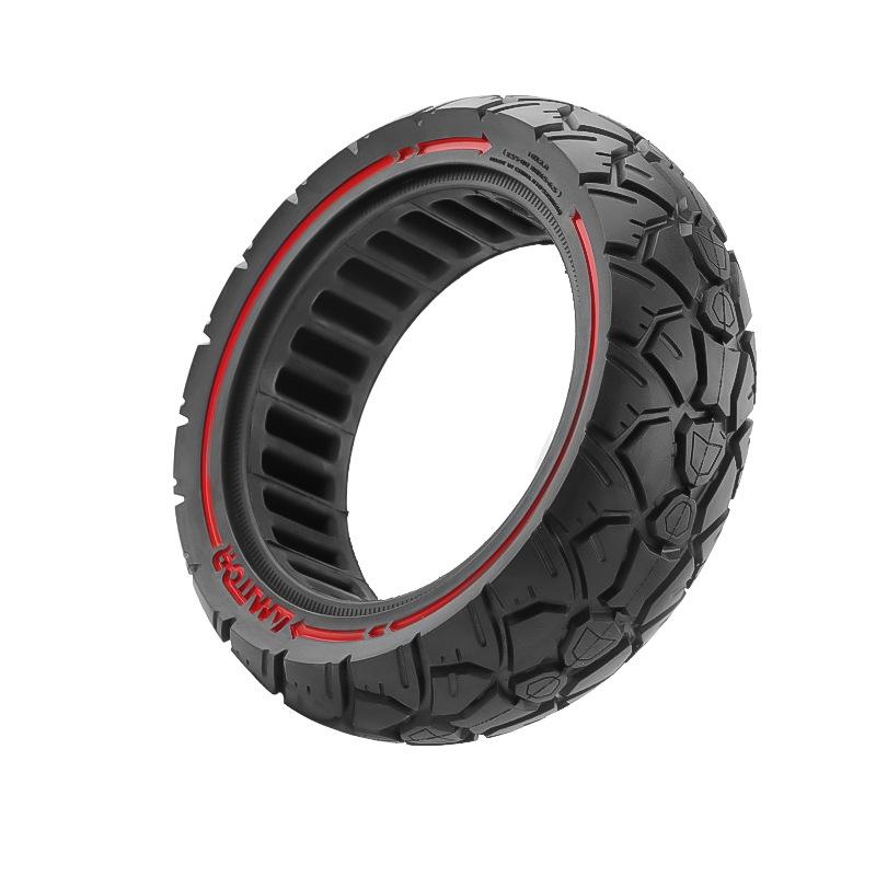 Electric Scooter Tire - 10X3 53.5 Card 255X80 & 80 / 65-6.5 Universal Off-Road Red