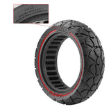 Electric Scooter Tire - 10X3 53.5 Card 255X80 & 80 / 65-6.5 Universal Off-Road Red - Rear View
