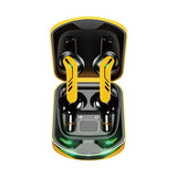 Wireless Gaming Earphones - Va07 Bluetooth - Orange - Front View