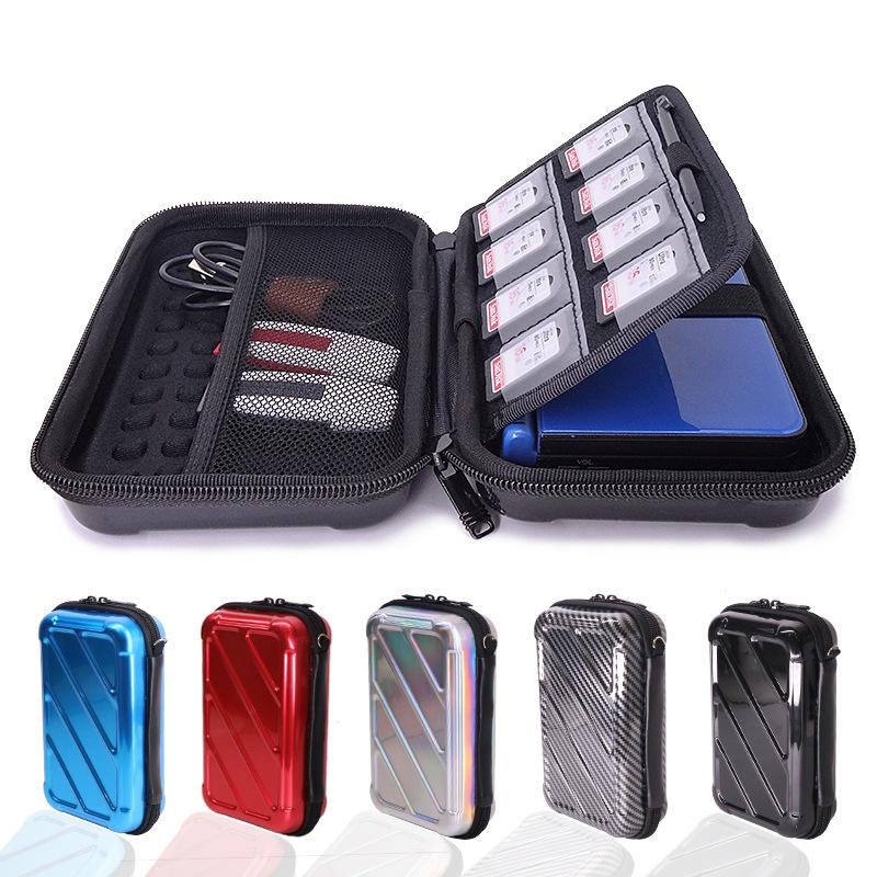 Versatile Hard Disk Case for Nintendo 3ds - Eva Material - Black