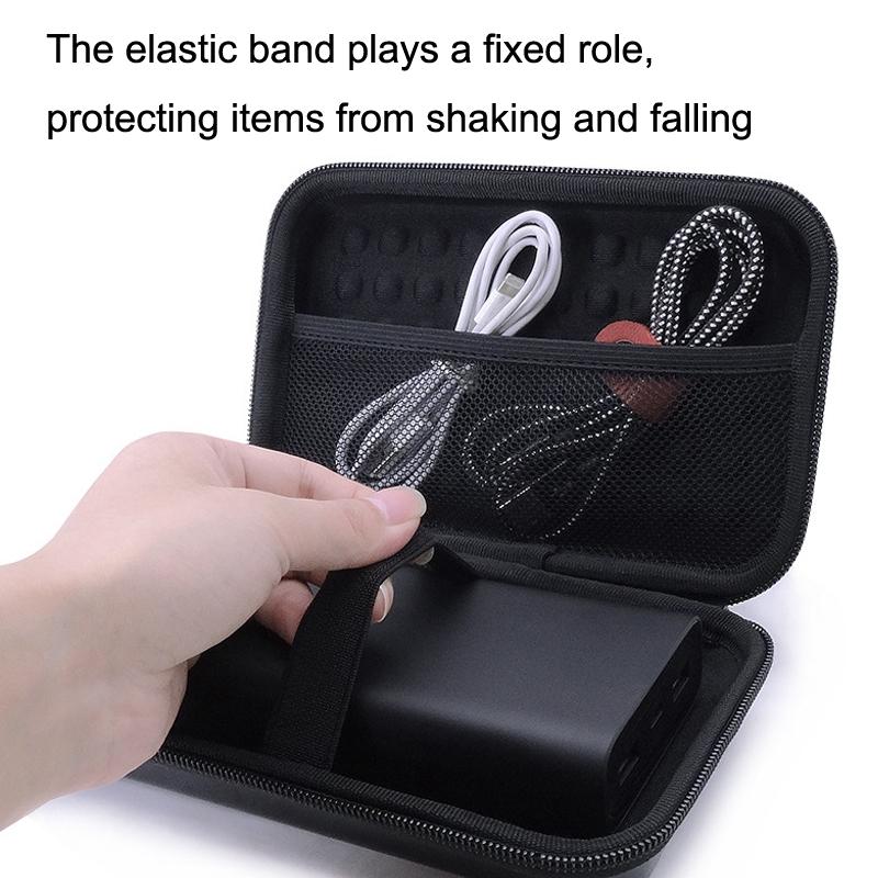 Versatile Hard Disk Case for Nintendo 3ds - Eva Material - Black