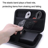 Versatile Hard Disk Case for Nintendo 3ds - Eva Material - Black - Low Angle