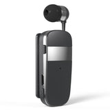 Wireless Bluetooth Earphone with Vibration Reminder for Phone - Black